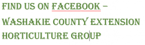 Find Us On Facebook - Waskakie County Extension Horticulture Group