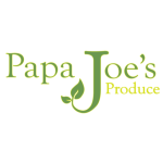 Papa Joe's Produce, Sheridan Wyoming - Main Text-Based Business Logo