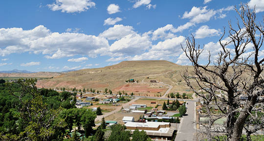 photo of the town of Buffalo  Wyoming