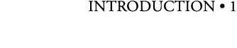 Introduction • 1