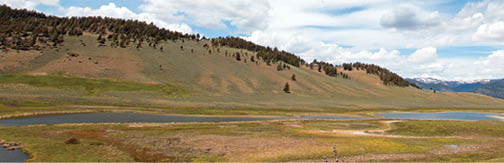 photo of river through rangeland