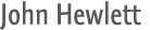 John Hewlett 