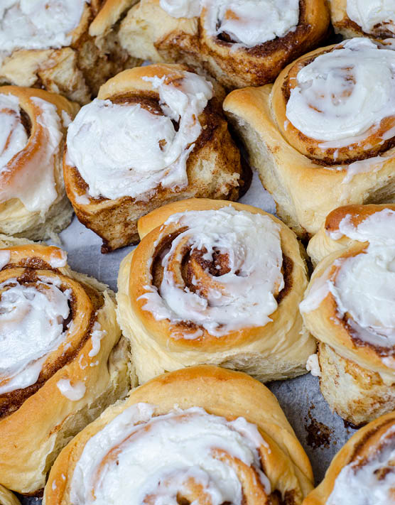 Cinnamon rolls. 