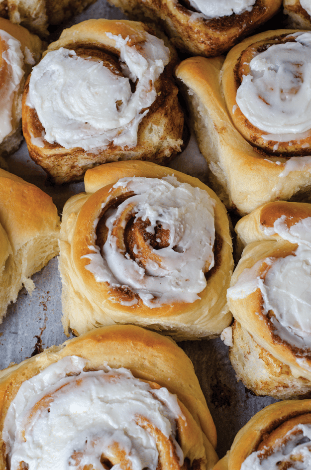 Cinnamon rolls. 