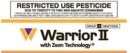 Sample restricted use pesticide label