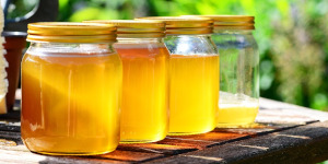 Jars of honey