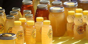 Jars of honey