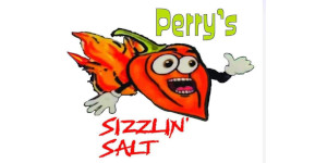 Perry's Sizzlin' Salt logo