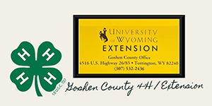 University of Wyoming, Goshen County 4-H logo