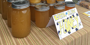 Jars of honey