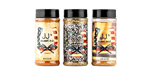 Jars of seasonings