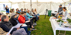People in a cooking class