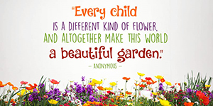 Platte County Daycare Garden poster