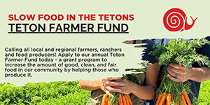 Teton Farmer Fund flyer