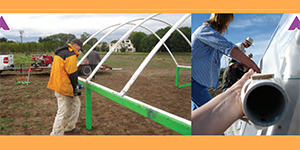 High tunnel construction