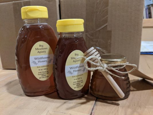 Jars of honey