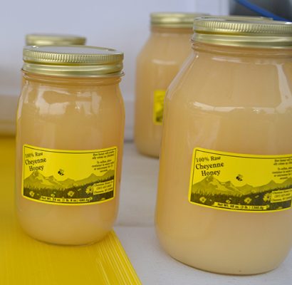 Jars of honey