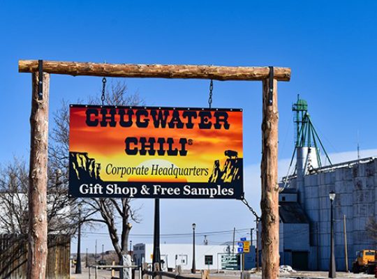 Chugwater Chili Gift Store sign