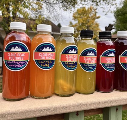 Bottles of Cloud Peak Cultures