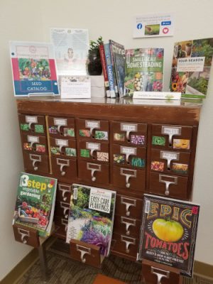 Seeds in a seed library