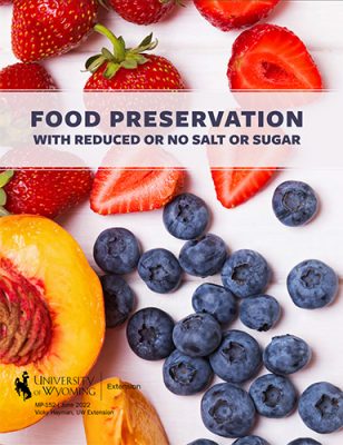 Cover of Food Preservation with Reduced or No Salt or Sugar