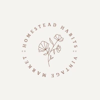 Homestead Habits Vintage Market logo