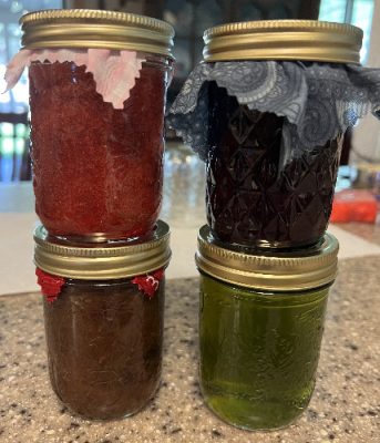 Jars of jelly