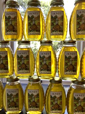 Jars of honey