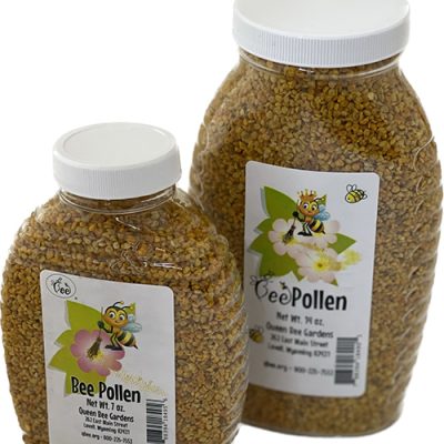 Queen Bee Pollen jars