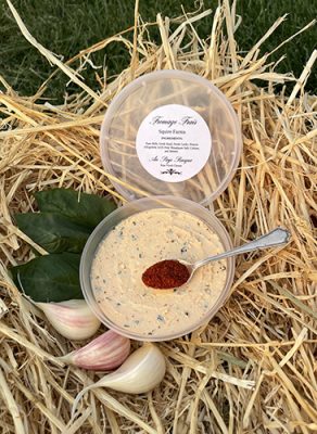 Homemade soft cheese