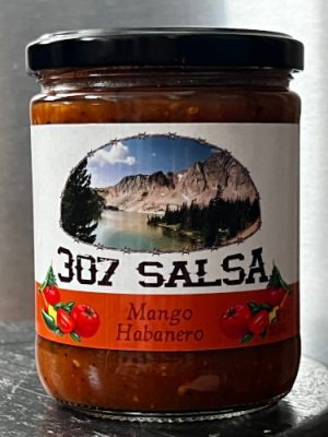 Jar of salsa