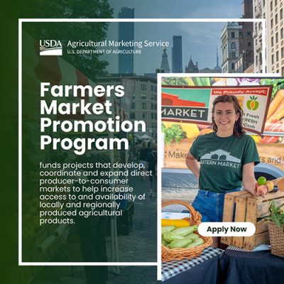 USDA AMS Farmers Market Promotion Program flyer