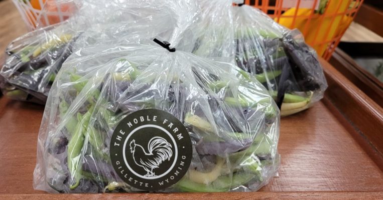 Bags of produce