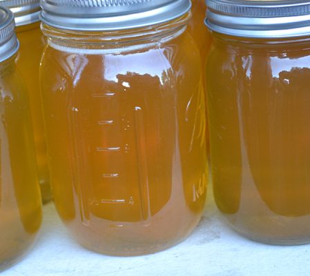 Jars of honey