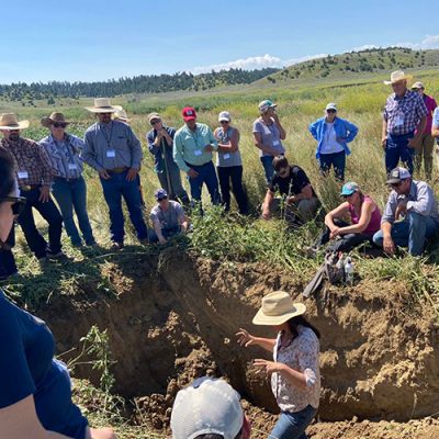 Wyoming-Association-of-Conservation-Districts-1-500h Group at a field tour.