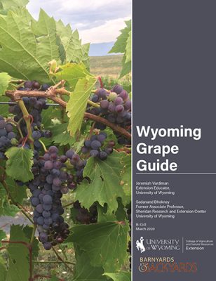 Cover of Wyoming Grape Guide